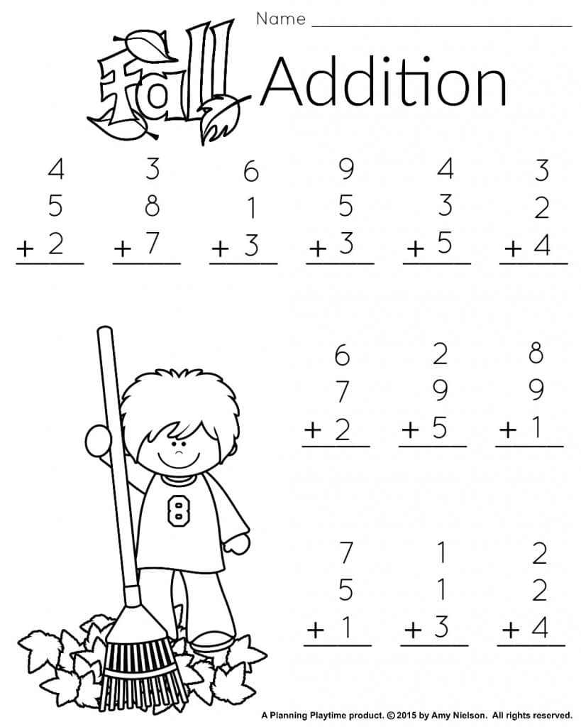 Free Printable First Grade Worksheets