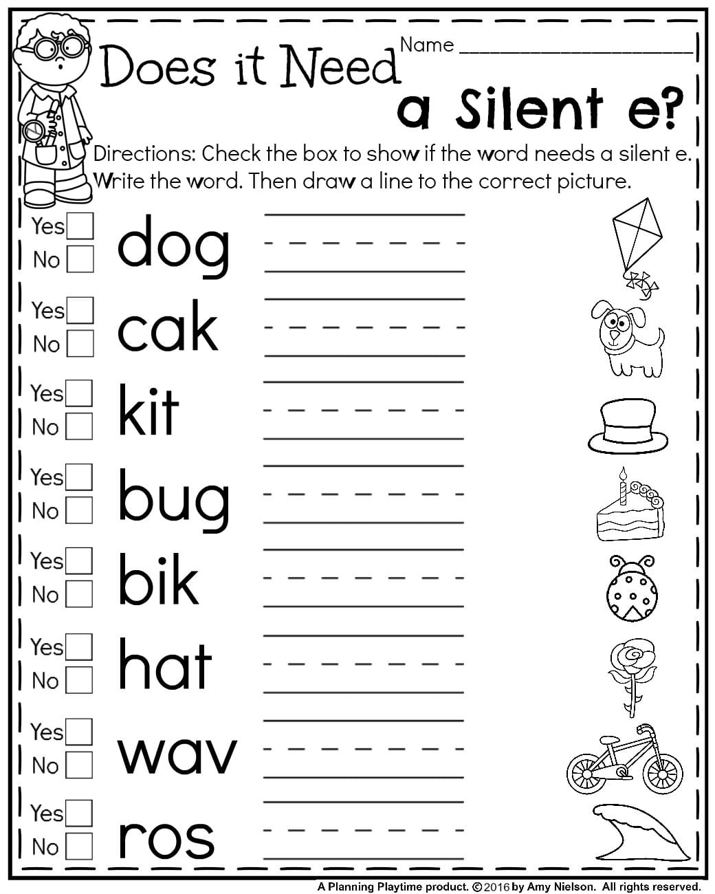 1st Grade Free Printable Worksheets