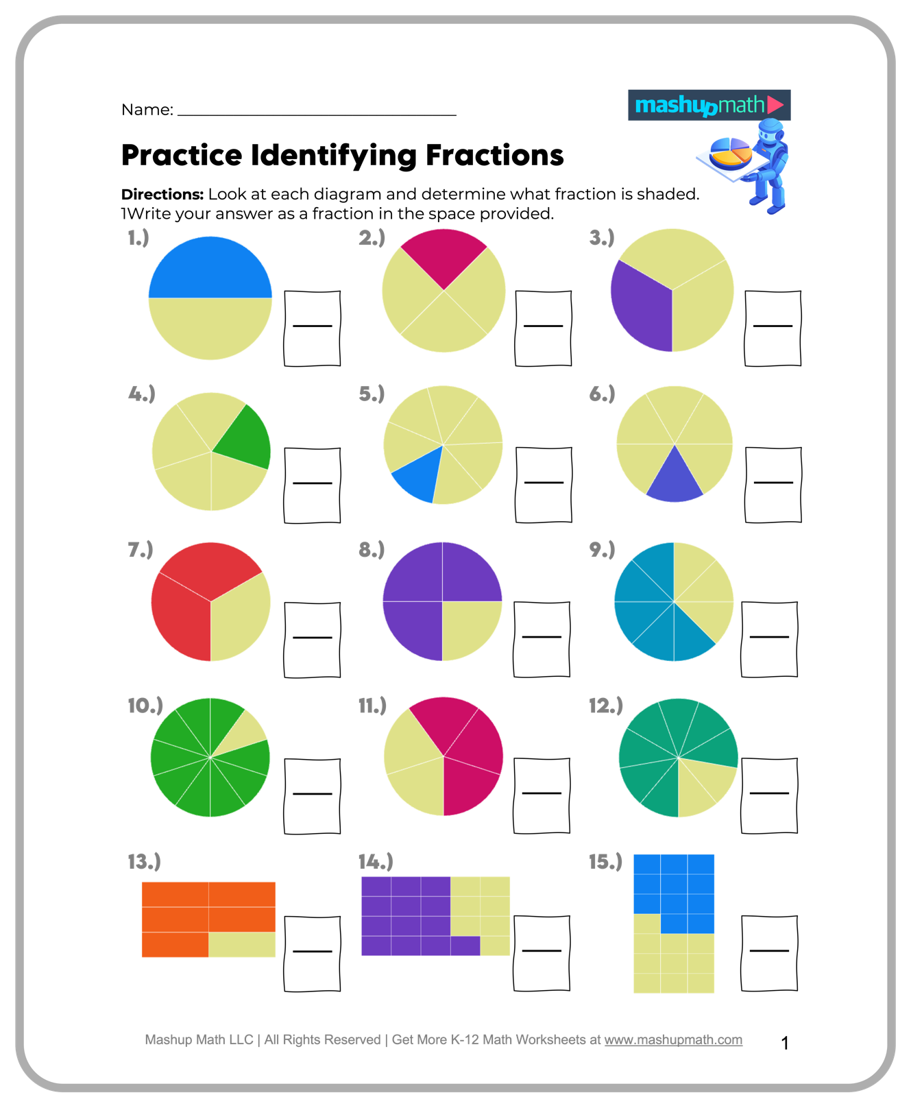 Printable Math Worksheets 4th Grade