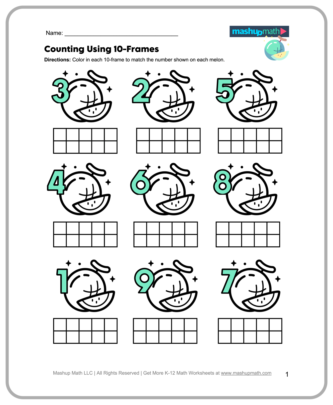 Kindergarten Worksheets Printable Math