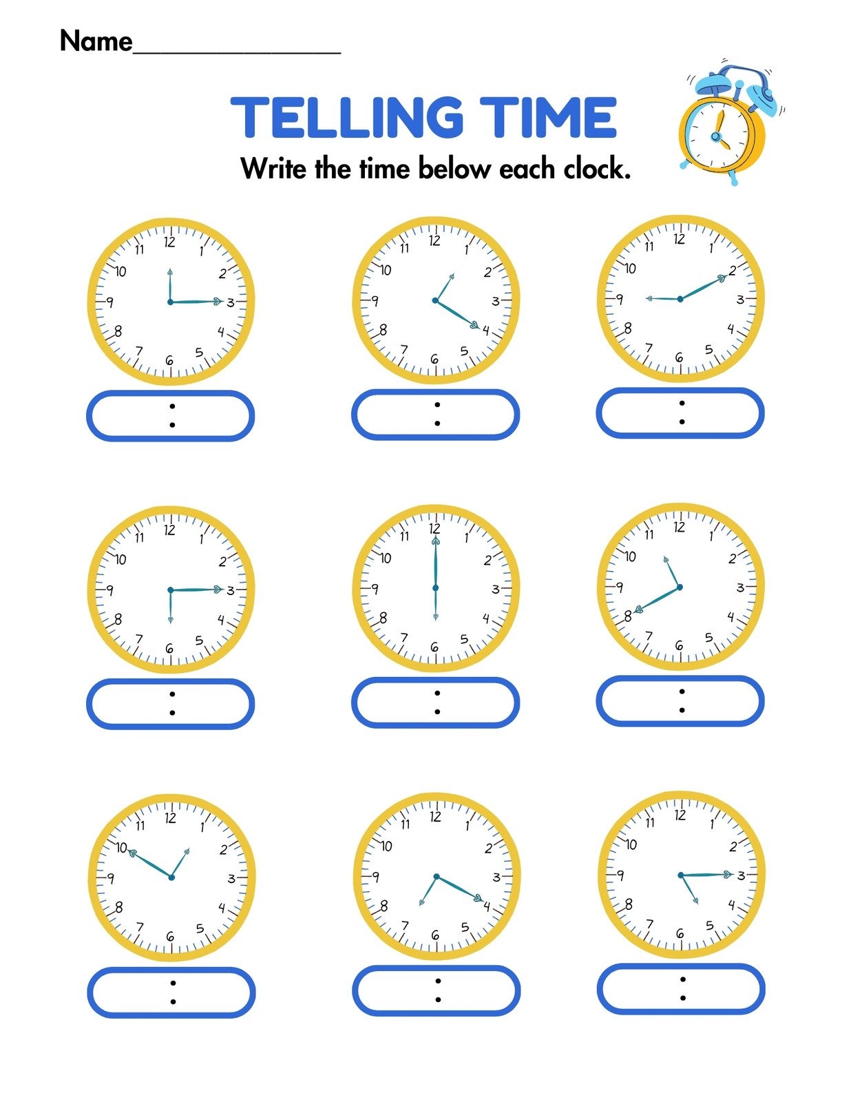 Second Grade Math Worksheets Free Printable
