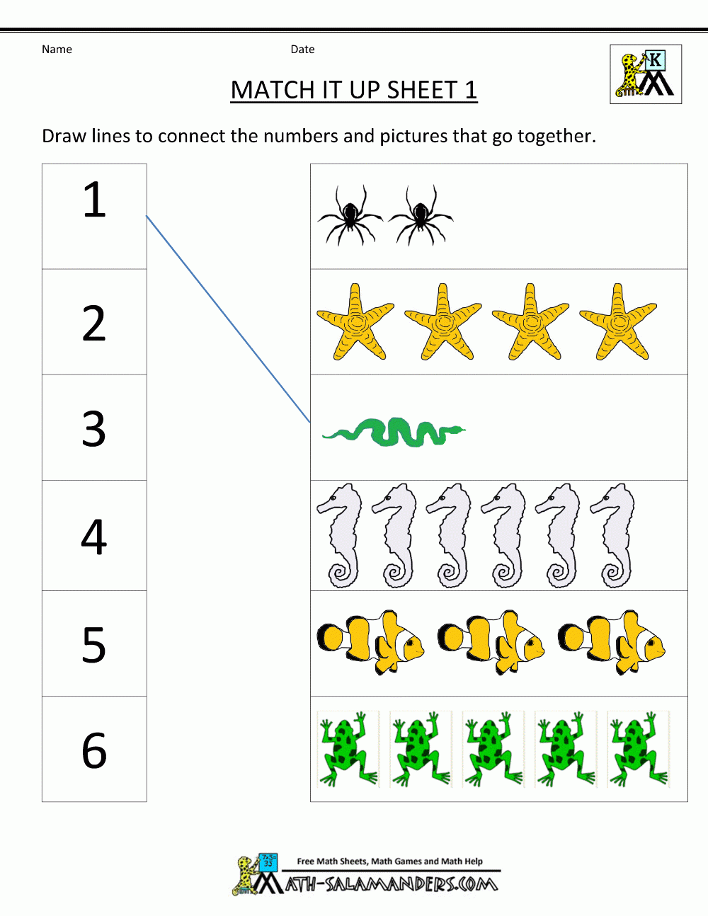 Simple Math Worksheets Printable