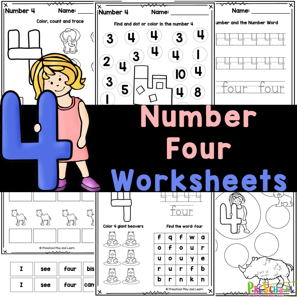 Printable Preschool Math Worksheets