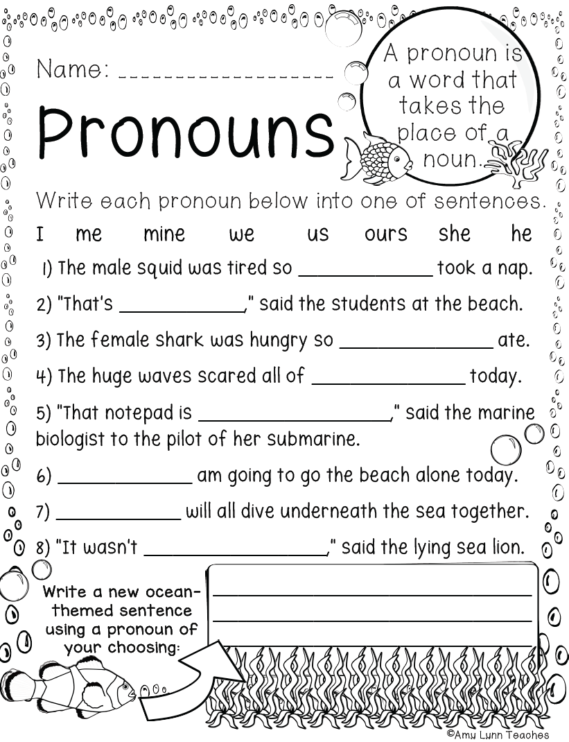 Printable Worksheets For 3rd Grade