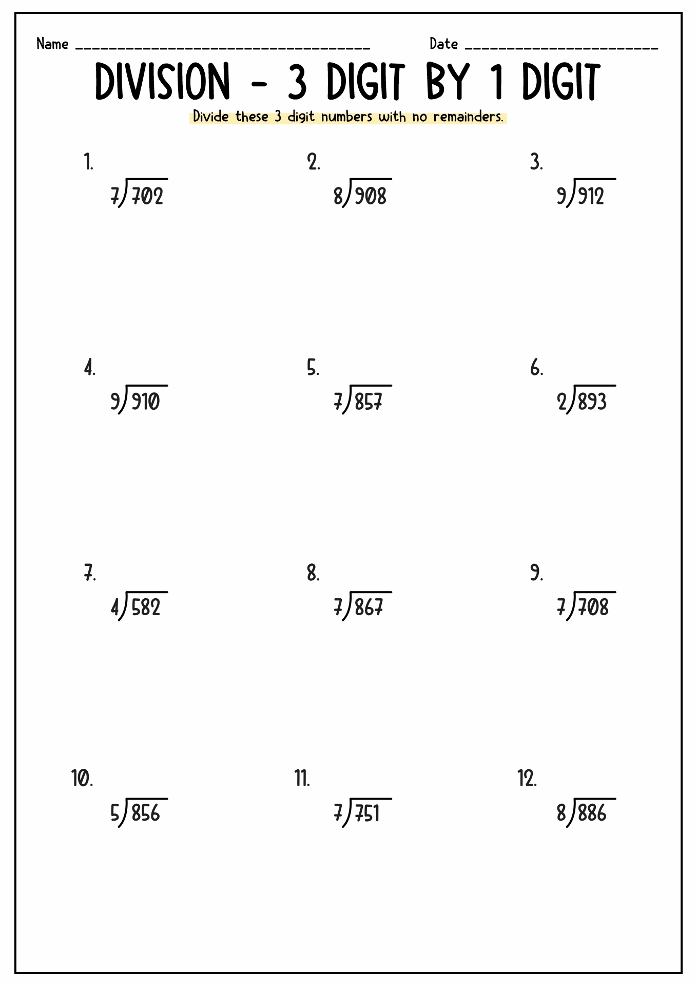 15 Free Division Worksheets For 5th Grade Free PDF At Worksheeto