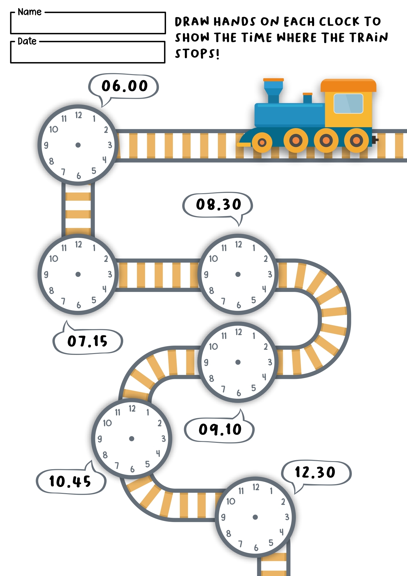 19 Telling Time Worksheets For First Grade Free PDF At Worksheeto
