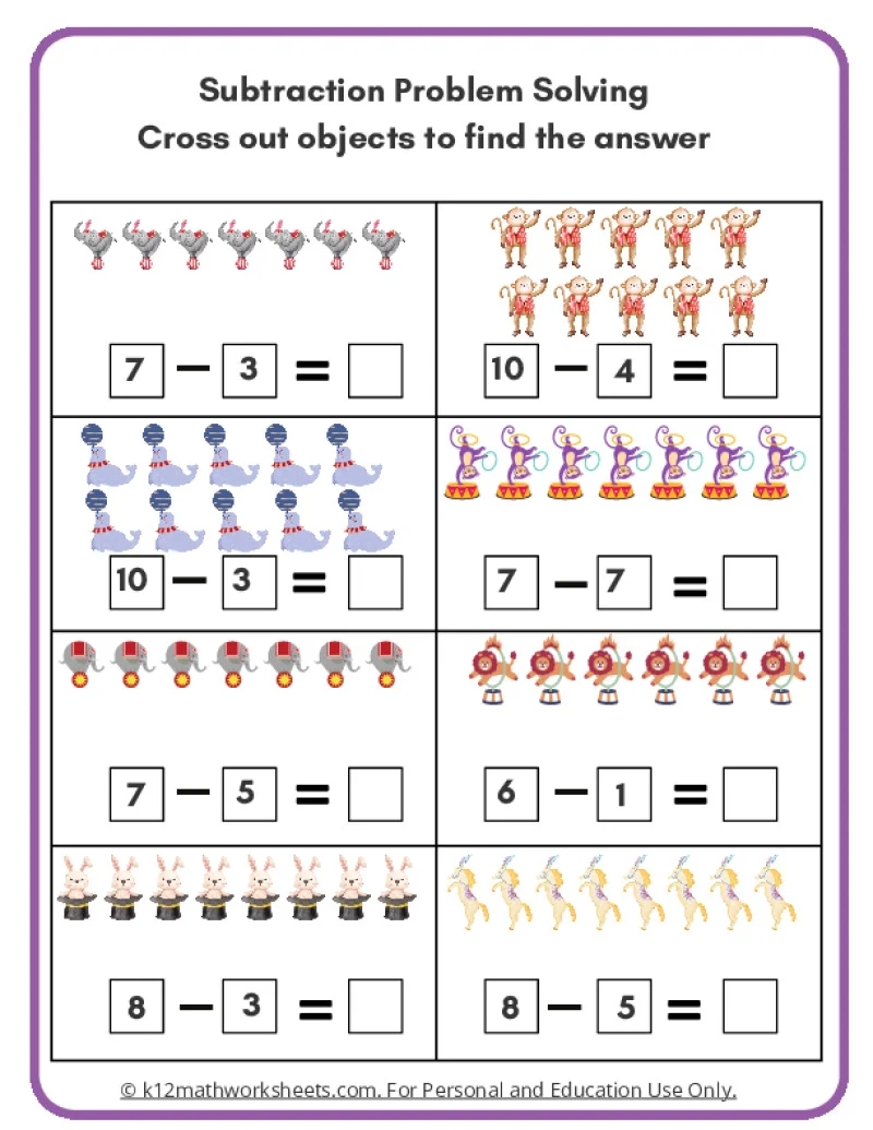 Printable Math Worksheets 1st Grade Free