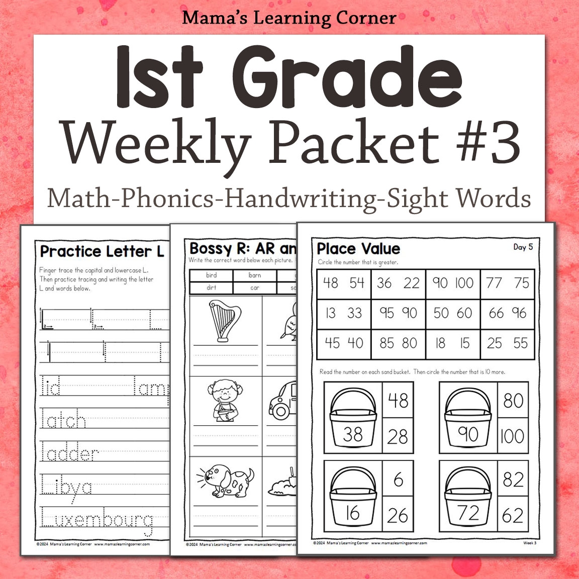 Printable 1st Grade Worksheets Free