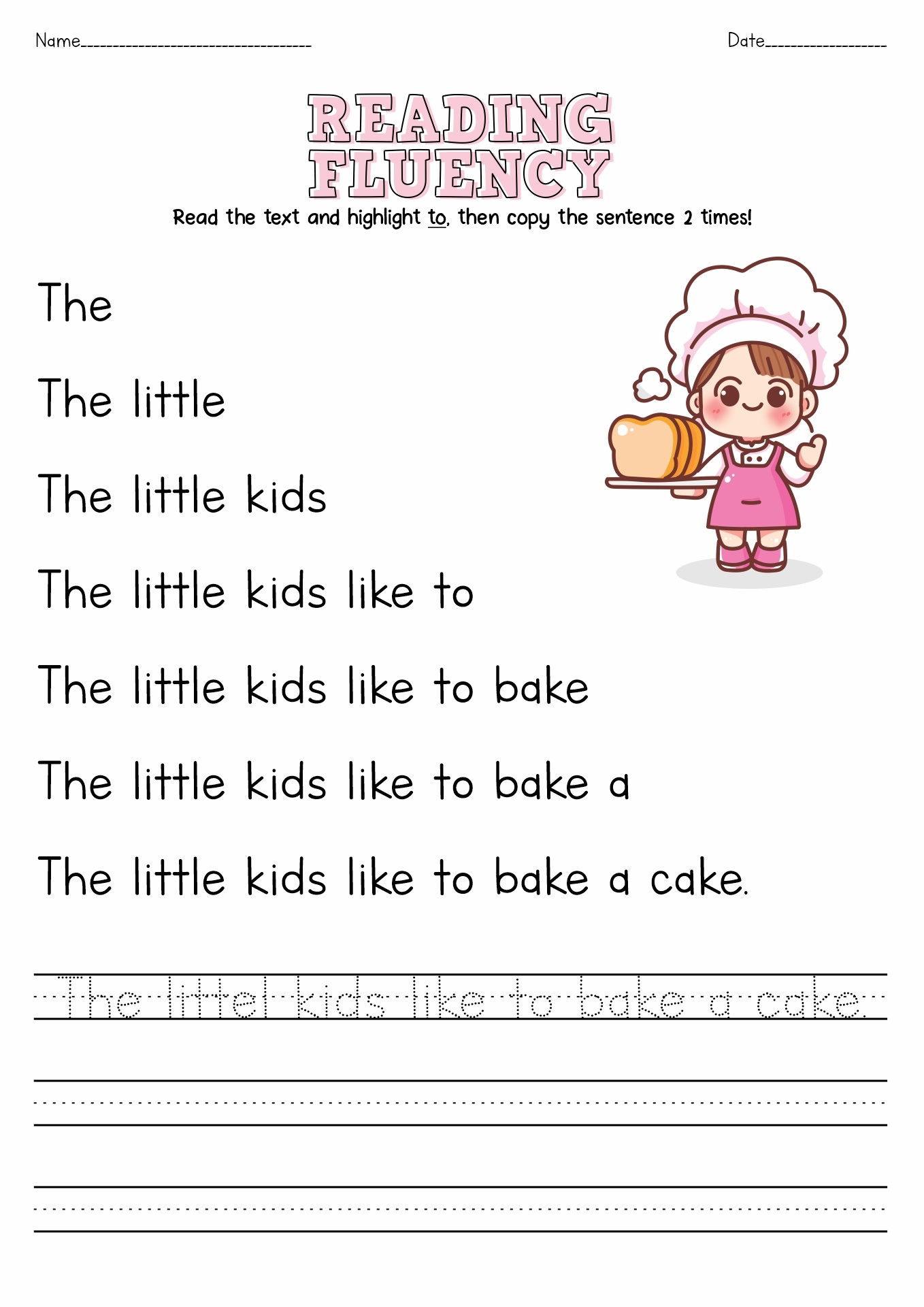First Grade Free Printable Worksheets Pdf