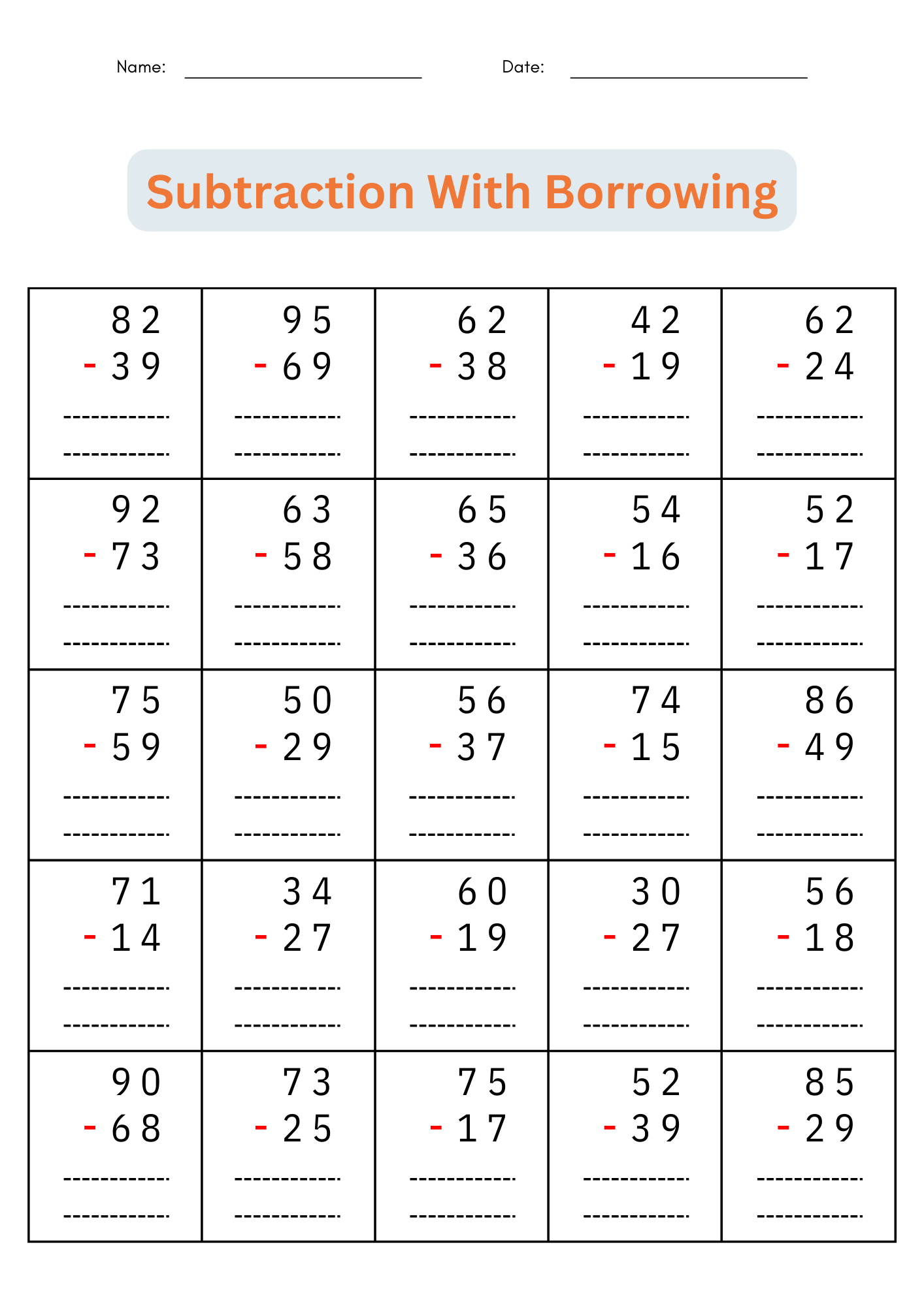 Math Worksheets For 2nd Grader