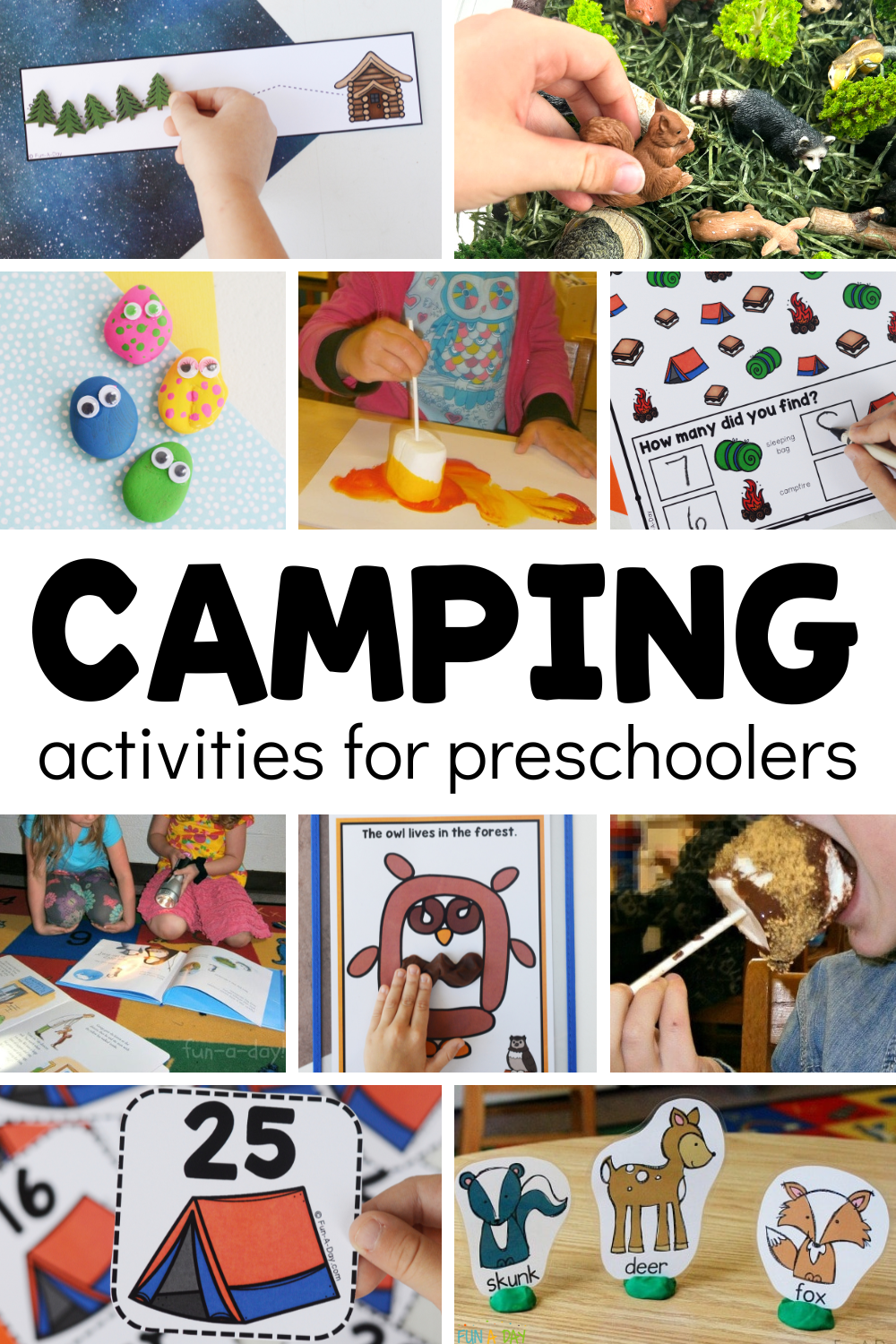 20 Camping Activities For Preschoolers Fun A Day 