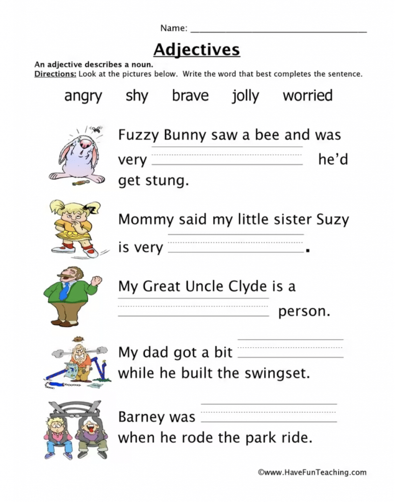 23 First Grade Grammar Worksheets That Teach The Basics The Teach Simple Blog
