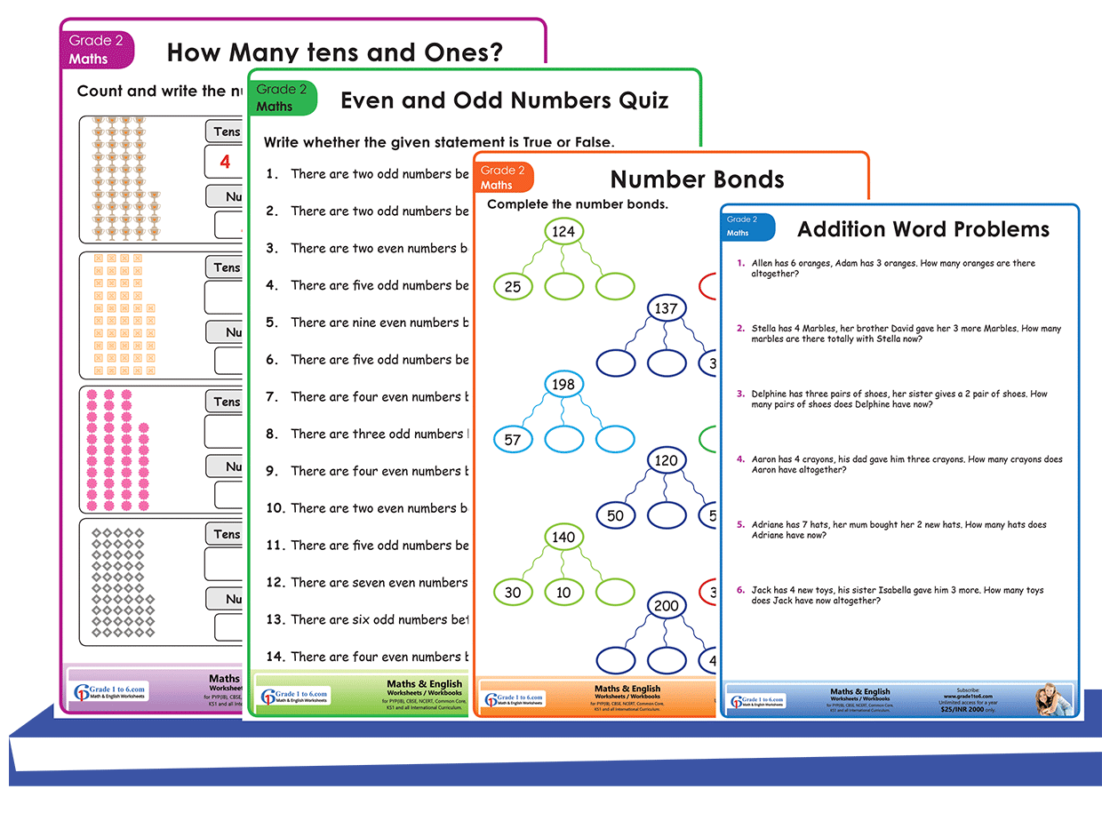 Printable Math Worksheets 2nd Grade Free