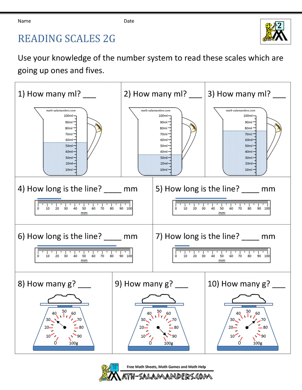 Printable Worksheets For 2nd Grade Reading