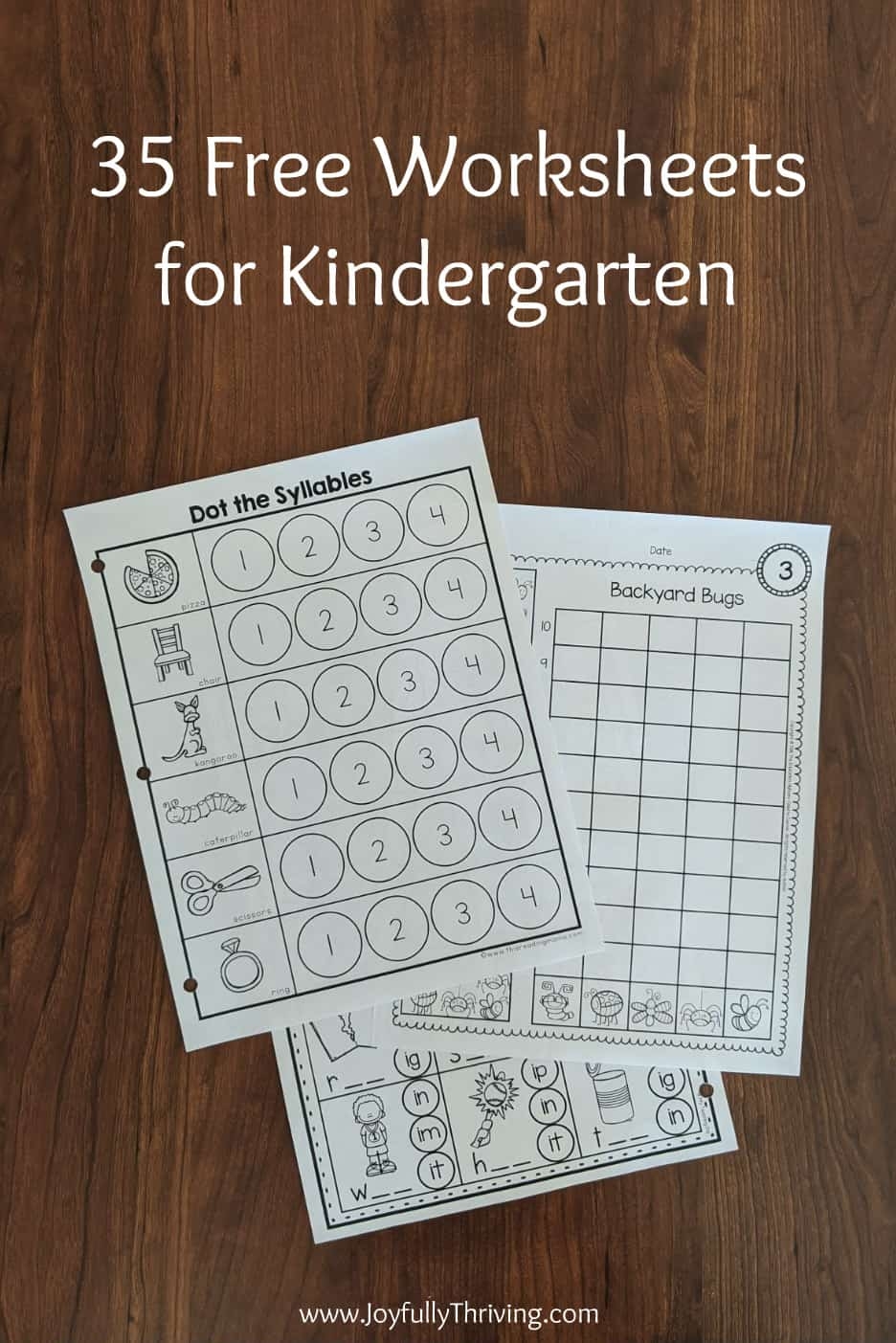 Printable Math Worksheets Free Kindergarten