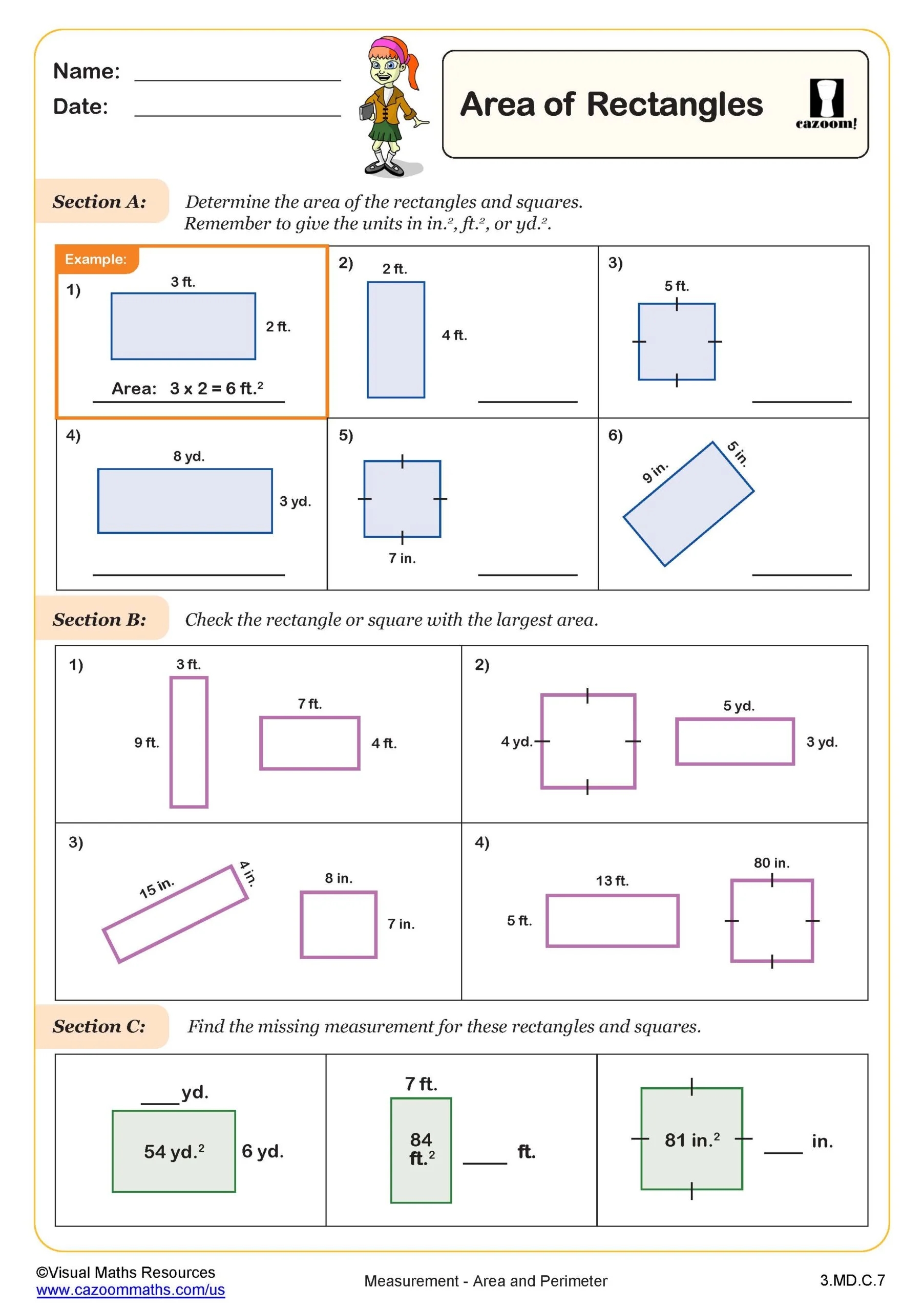 Free Printable Worksheets For 3rd Graders Pdf