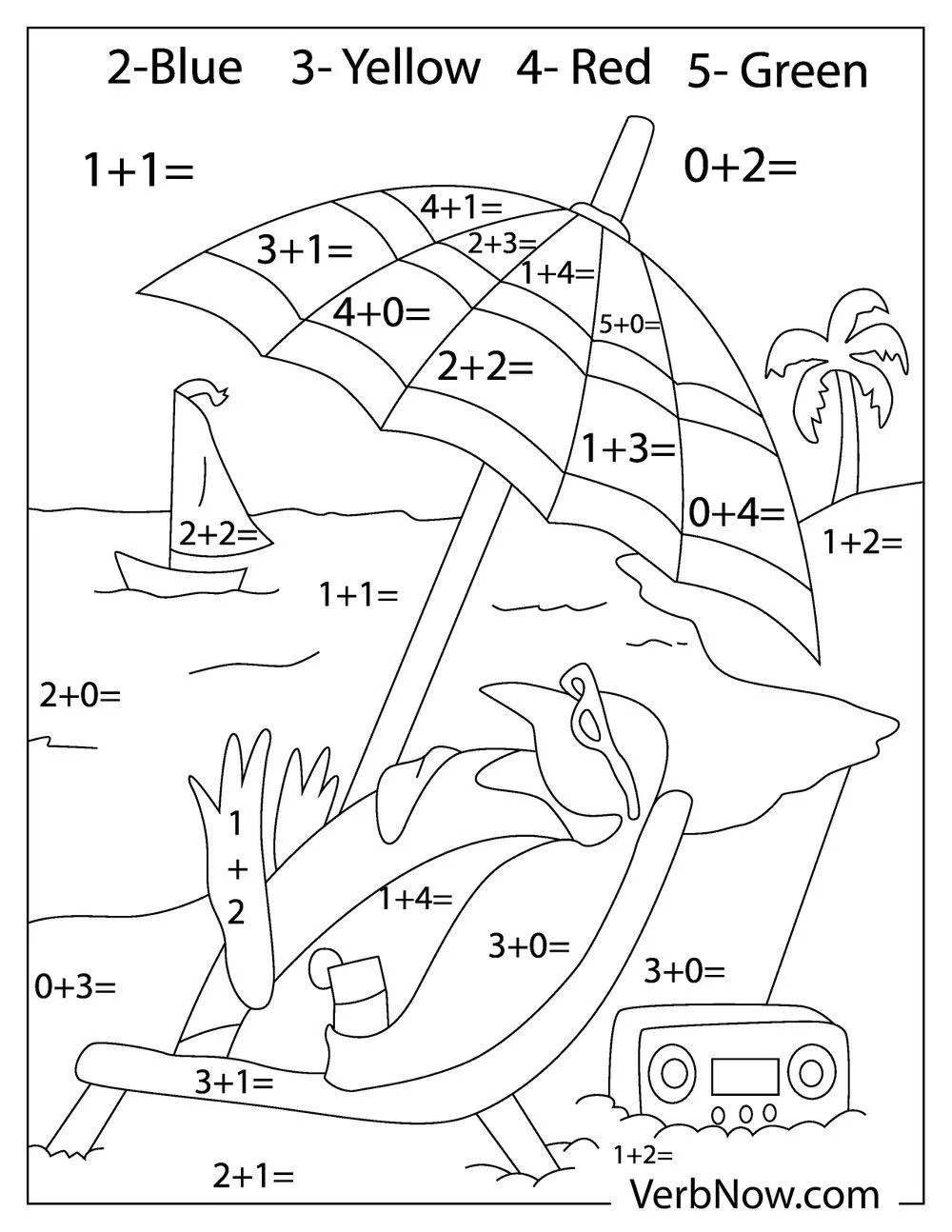42 Free MATH Coloring Pages Printable PDF 