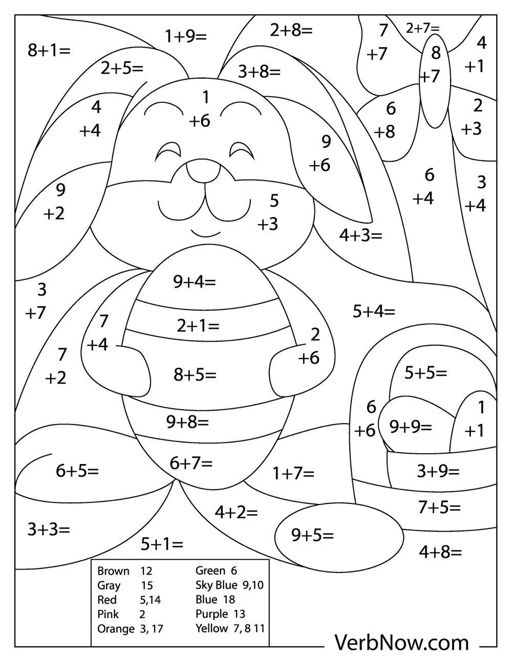 2nd Grade Math Worksheets Printable Coloring