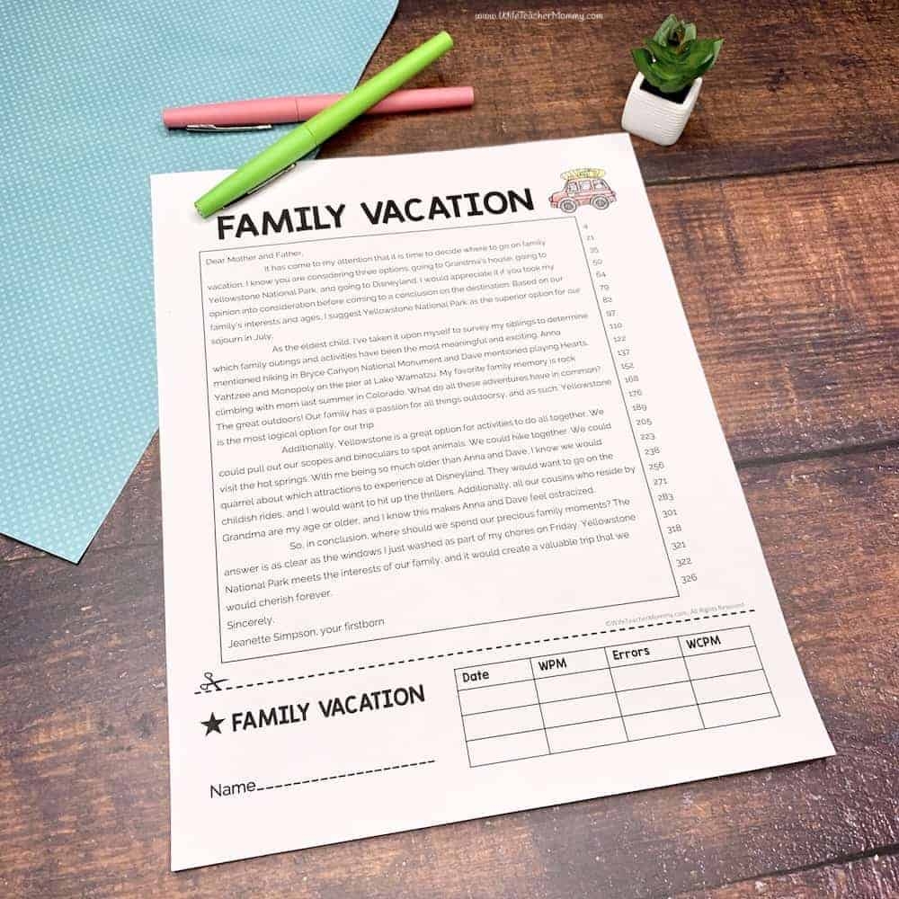 6th Grade Reading Comprehension Worksheets Fluency Passages