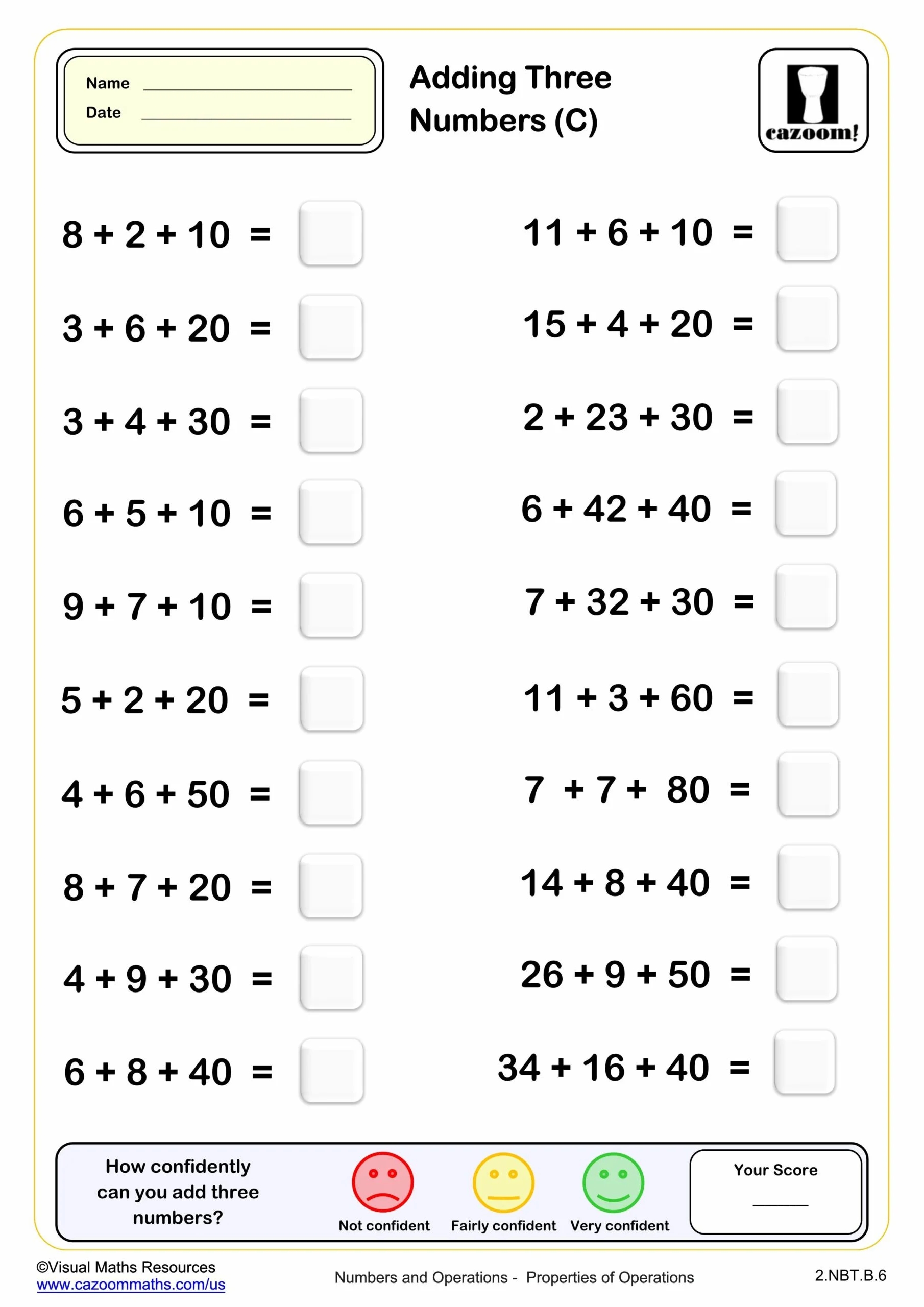 Printable 3rd Grade Worksheets Pdf