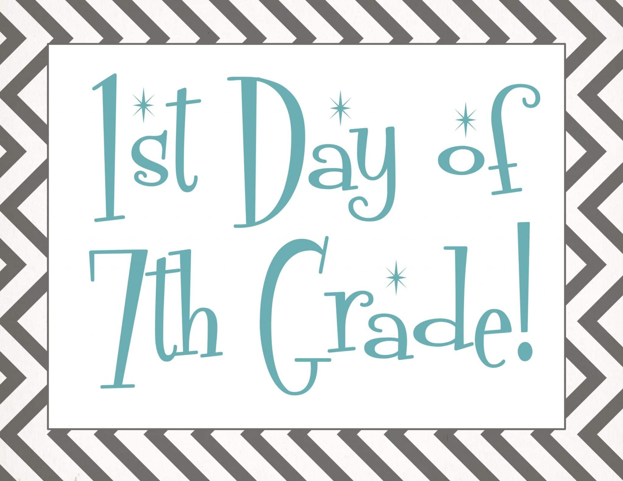 Free Printables For 7th Grade