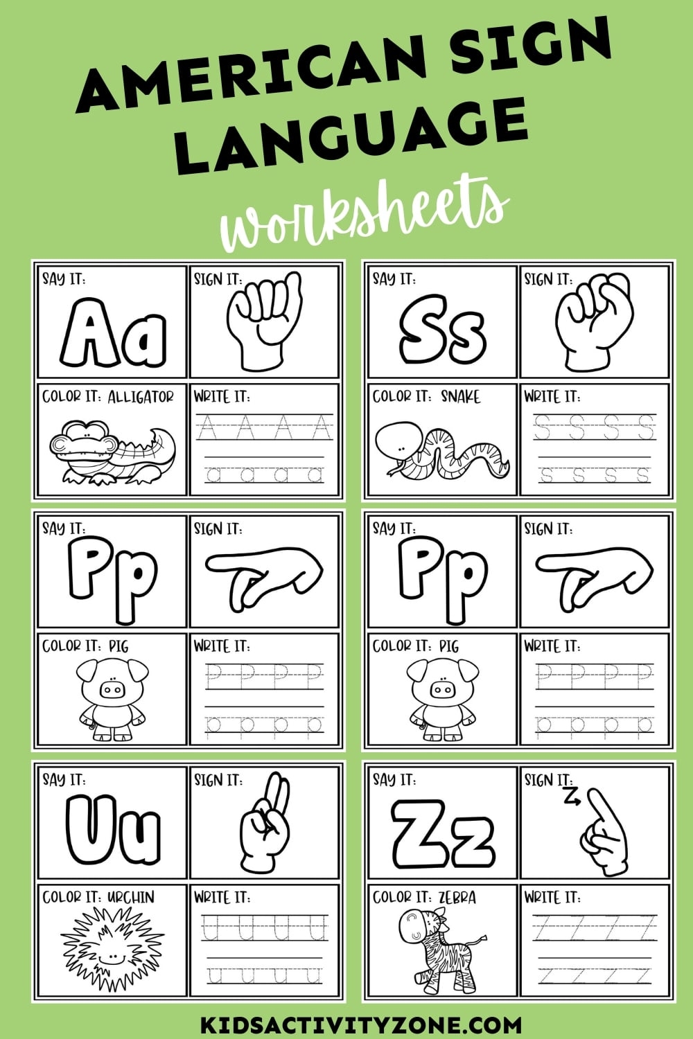Printable Worksheets For 1st Graders Free