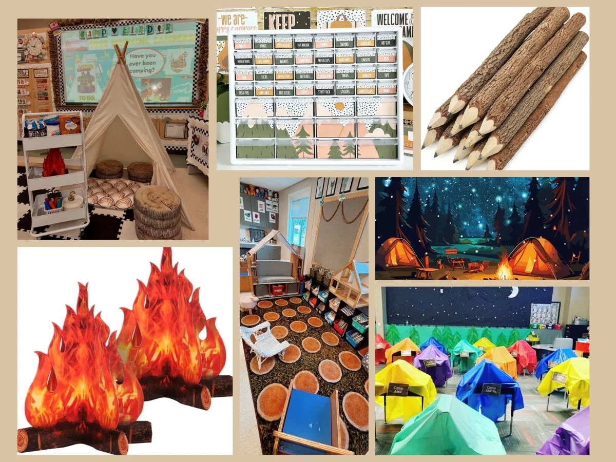 Best Camping Classroom Theme Ideas Decorations Chaylor Mads