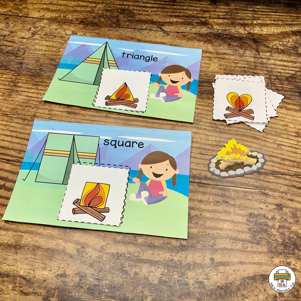 Camping Activity Pack Pre K Printable Fun