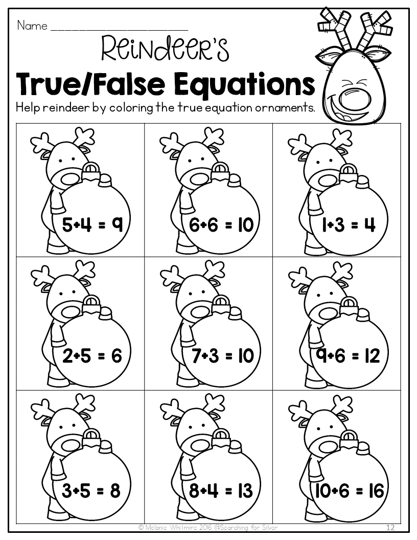 Christmas Printables 1st Grade Made By Teachers