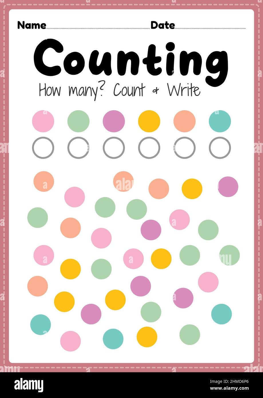 Kindergarten Math Worksheets Printables