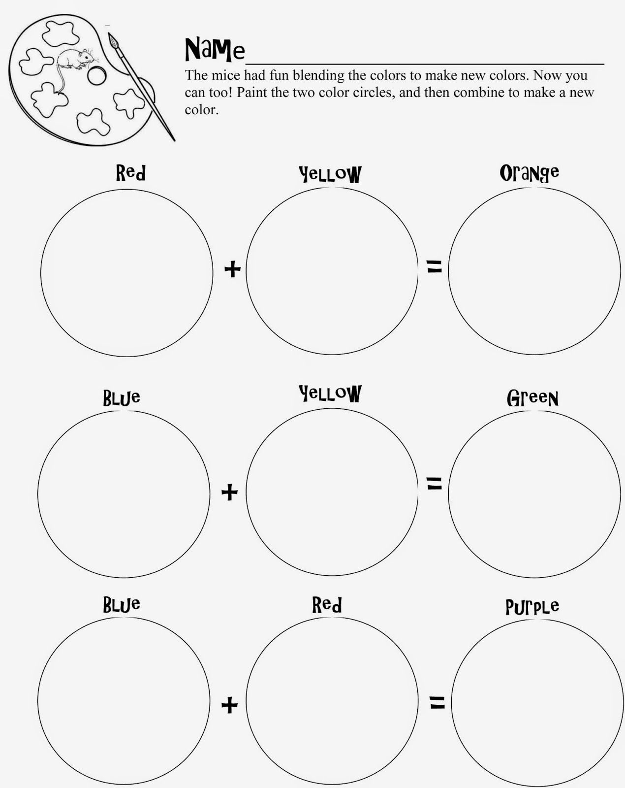 Creative Kindergarten Art Worksheets For Young Minds Fun Worksheets Library