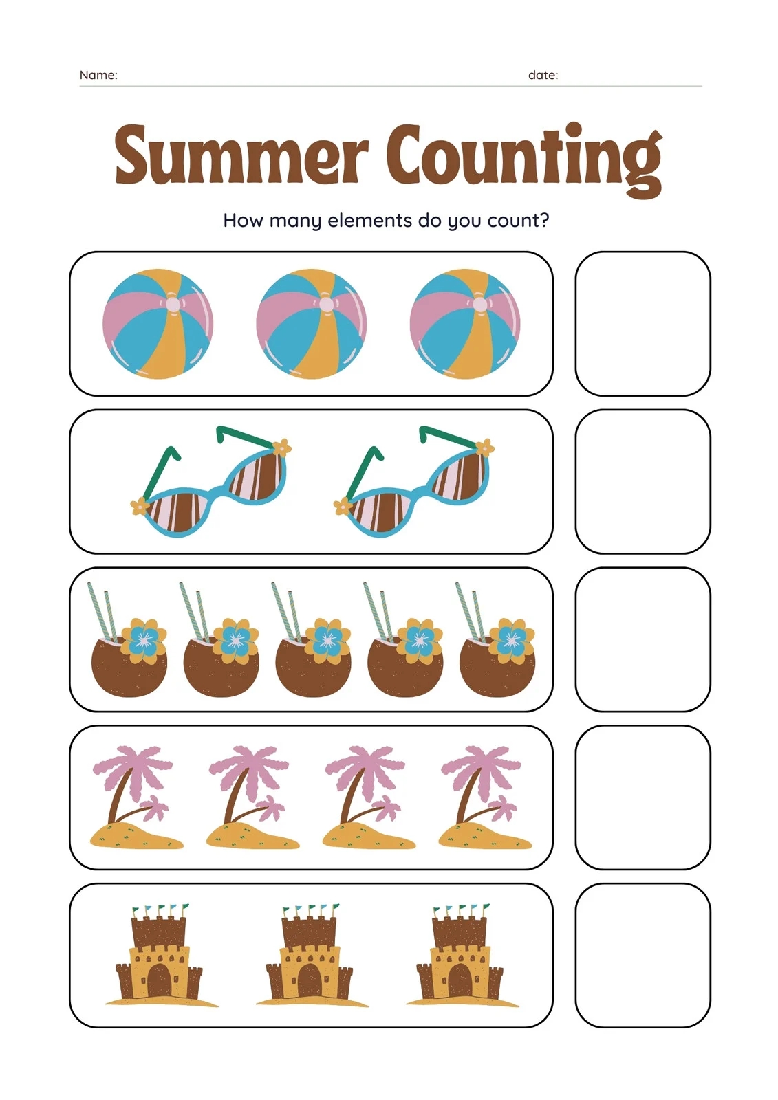 Customize 966 Kindergarten Math Worksheets Templates Online Canva