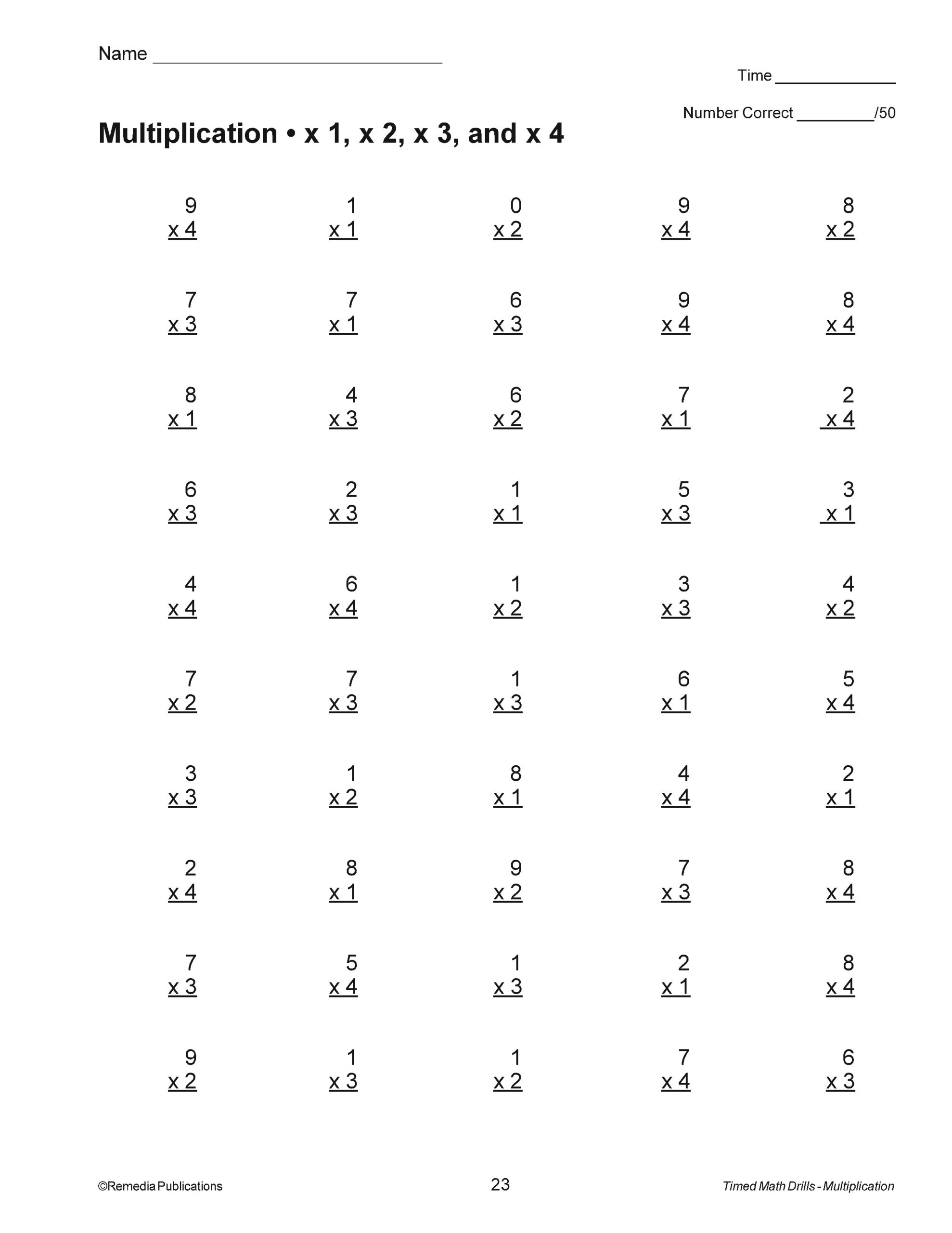 Edit Product Multiplication Timed Math Drills Practice Warm Ups Times Tables Daily Classful