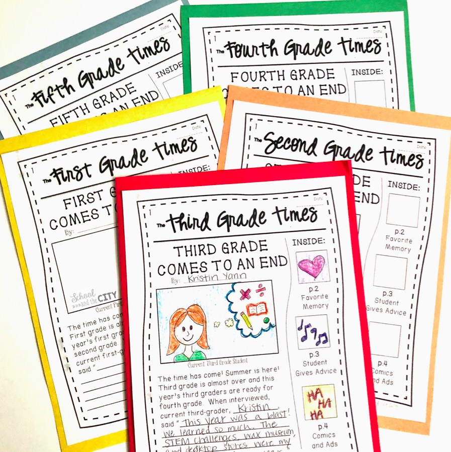 Writing Activities 4th Grade