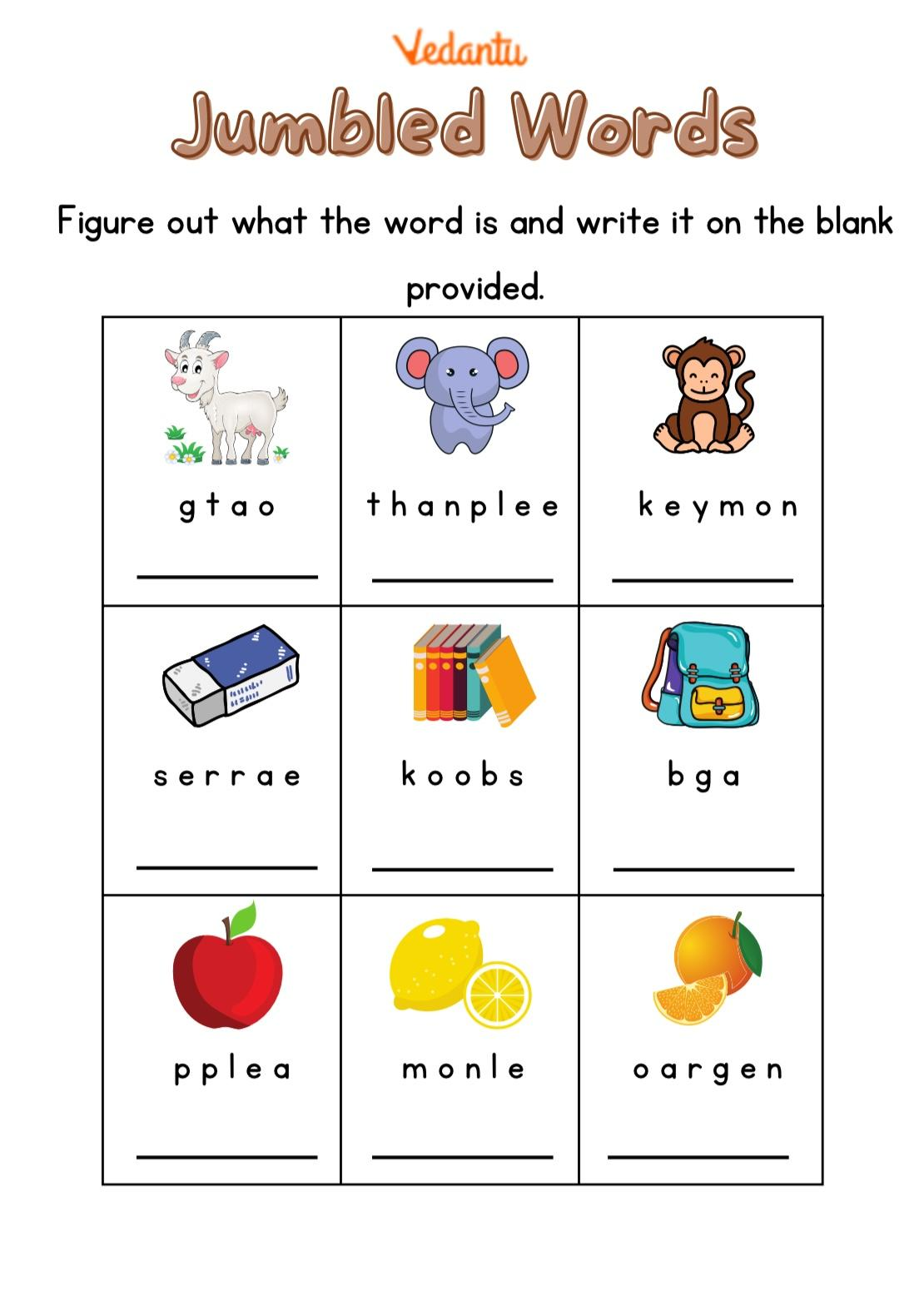 1st Grade Printable Worksheets Grammar