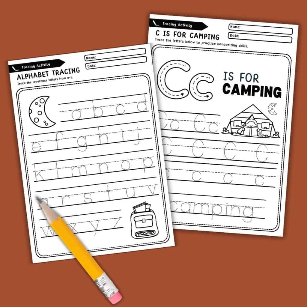 Enhance Learning With Camping Worksheets For Preschool