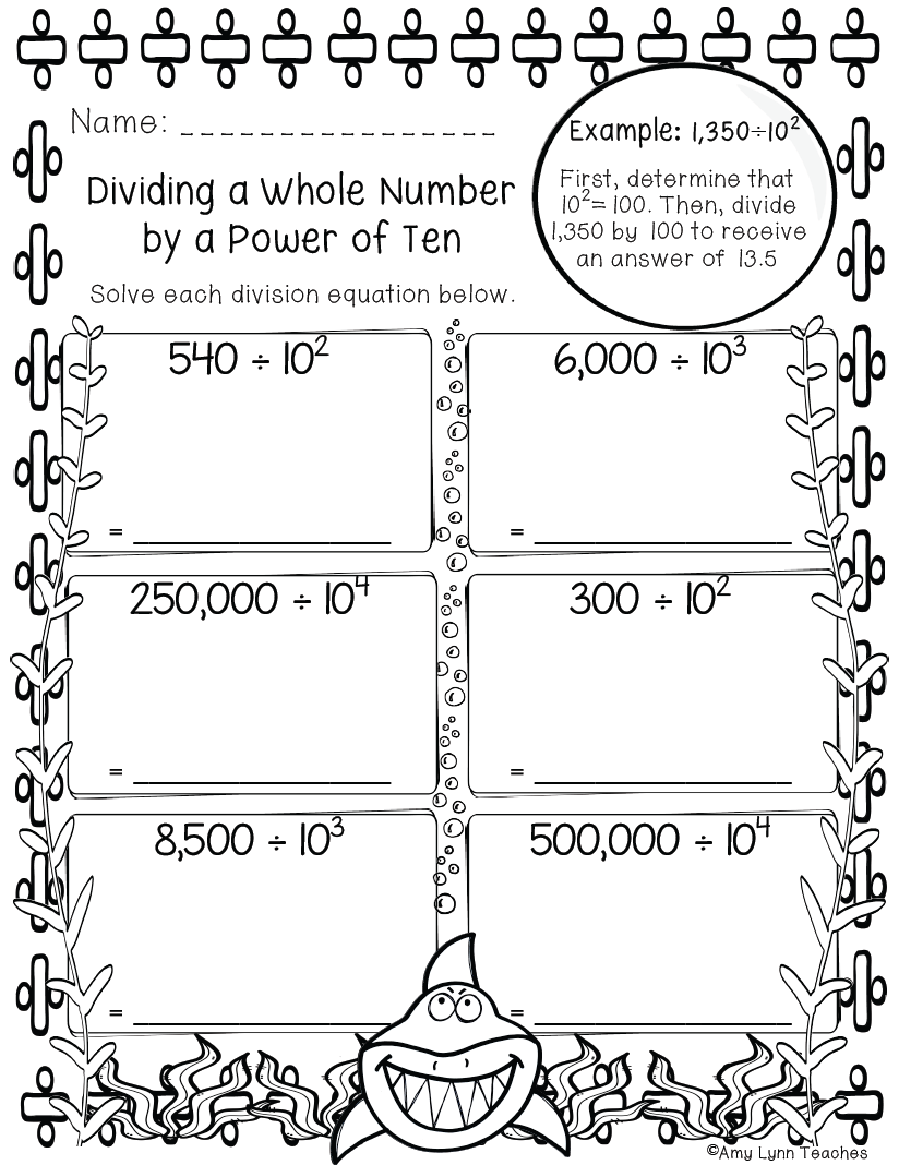 Fifth Grade Ocean Themed Worksheets 100 Standards Aligned Printables Made By Teachers