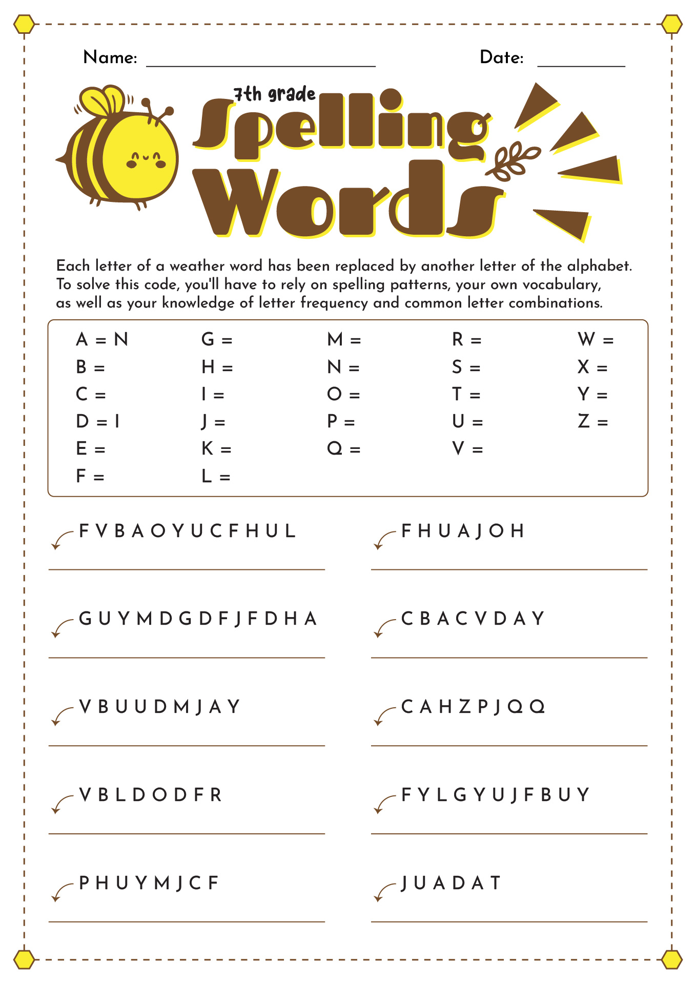 Free 8th Grade Spelling Worksheet Download Free 8th Grade Spelling Worksheet Png Images Free Worksheets On Clipart Library