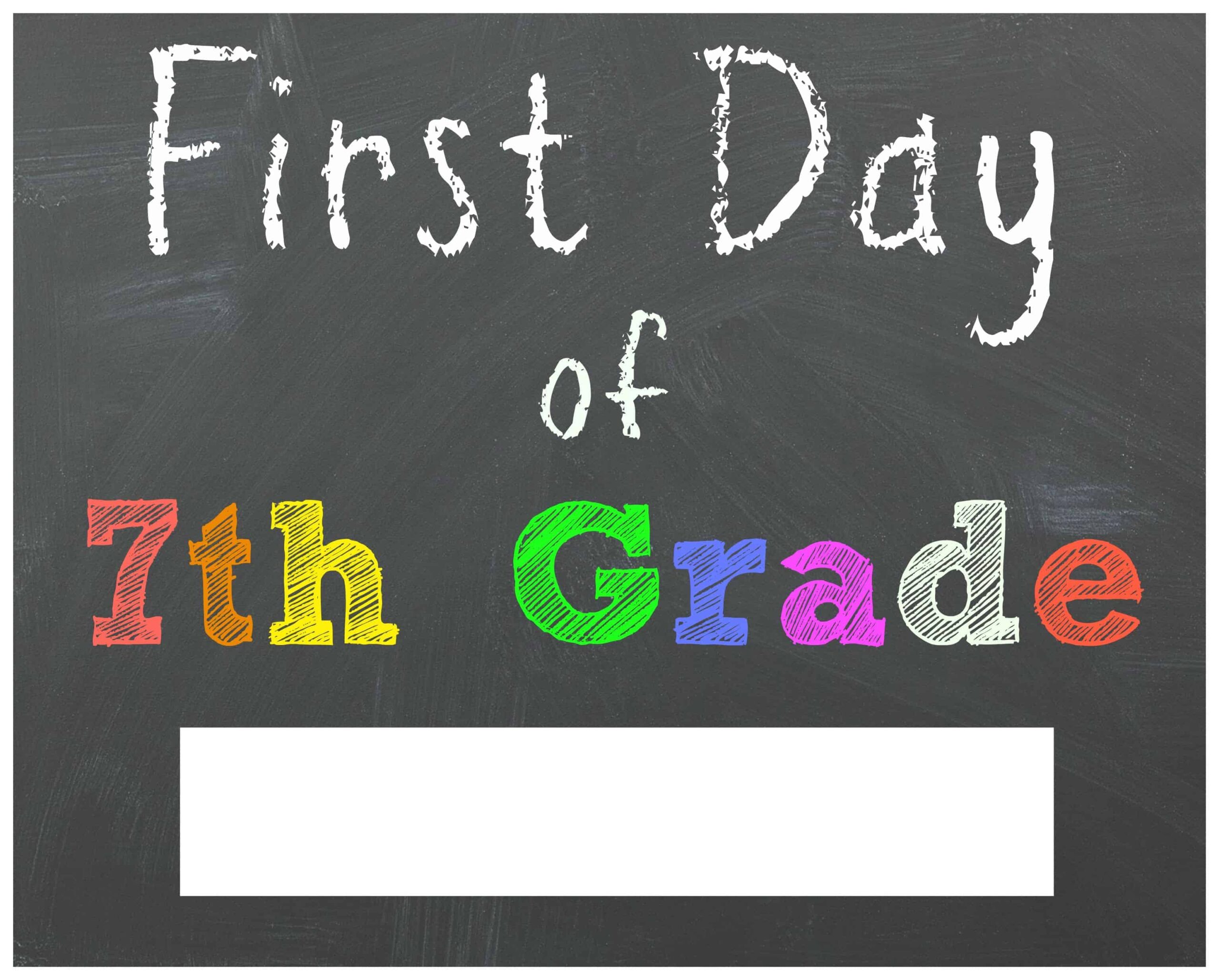 FREE Back To School Printable Chalkboard Signs For First Day Of School Mama Cheaps 