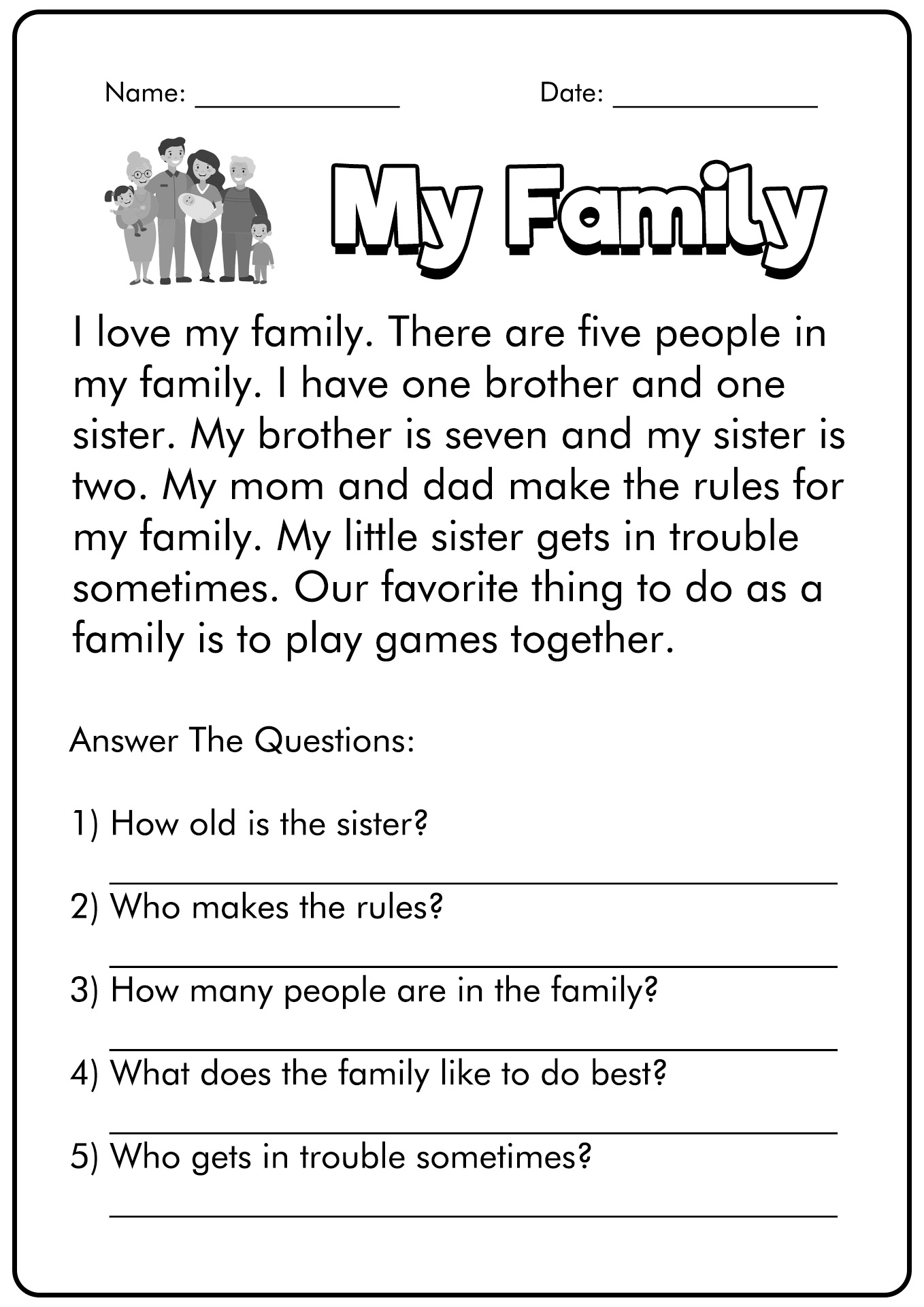 Free Fifth Grade Reading Worksheet Download Free Fifth Grade Reading Worksheet Png Images Free Worksheets On Clipart Library