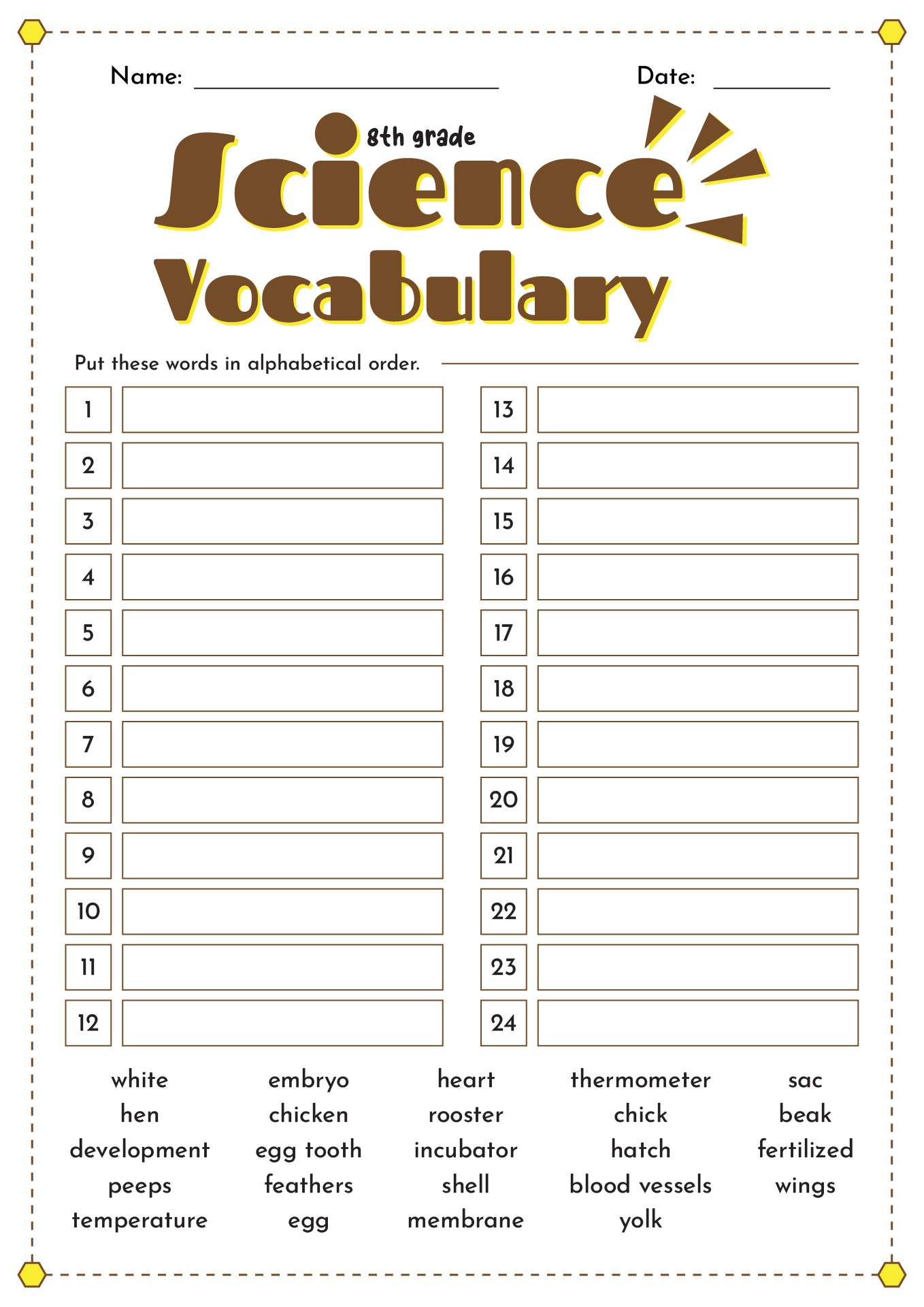 Free Free 8th Grade Science Worksheet Download Free Free 8th Grade Science Worksheet Png Images Free Worksheets On Clipart Library