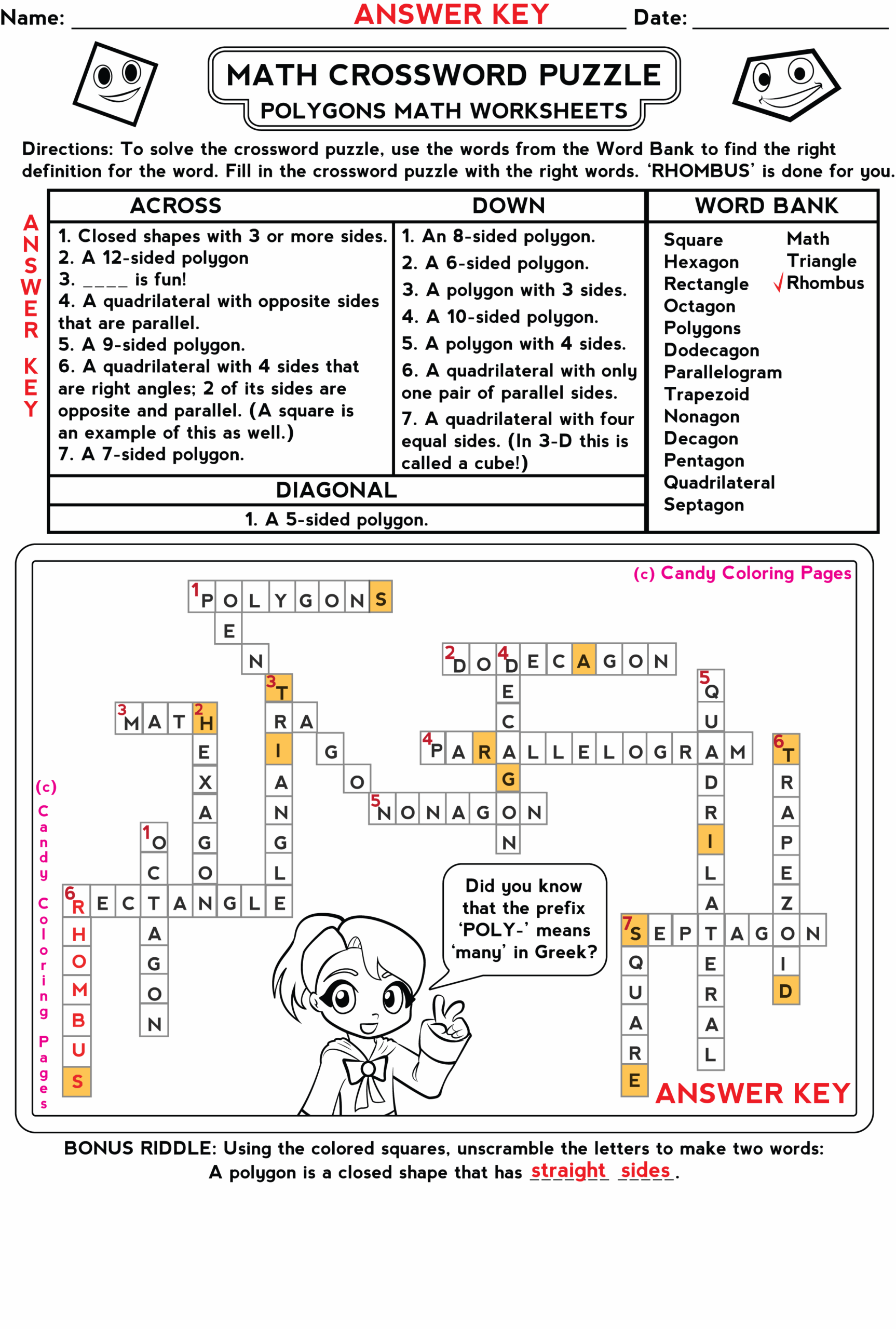 Free Printable 5th Grade Math Worksheets Pdf