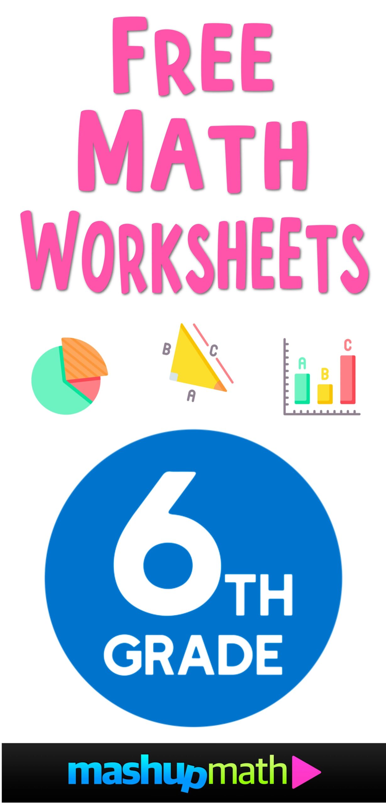Free Math Worksheets Printable By Grade Answers Included Mashup Math