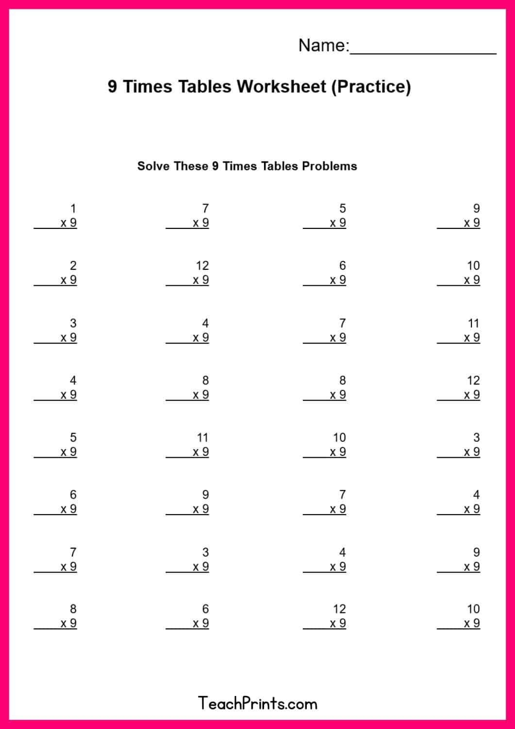 9th Grade Worksheets Free Printable
