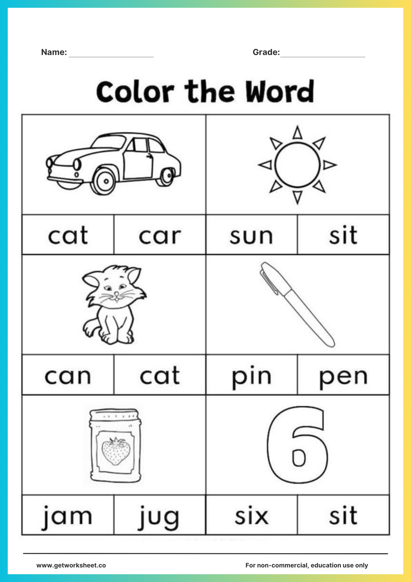 Printable Worksheets For 2nd Grade Phonics