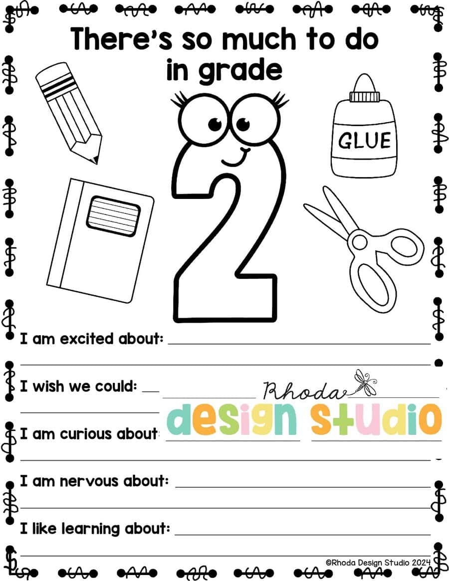 Free Welcome To A New Grade Worksheets For 1st 4th