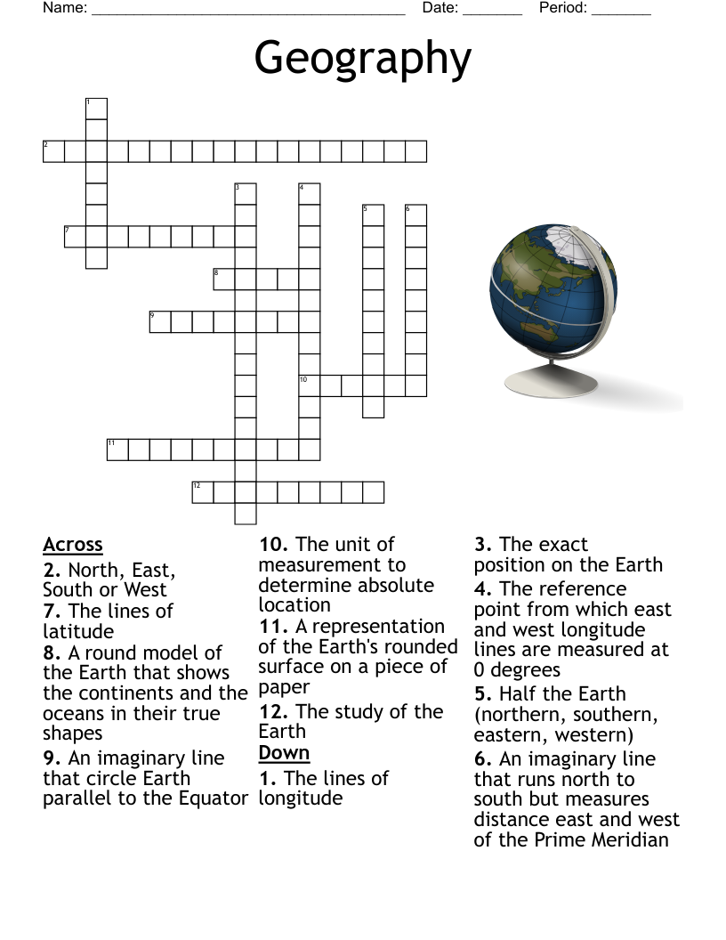 Printable Worksheets For 8th Grade Geography