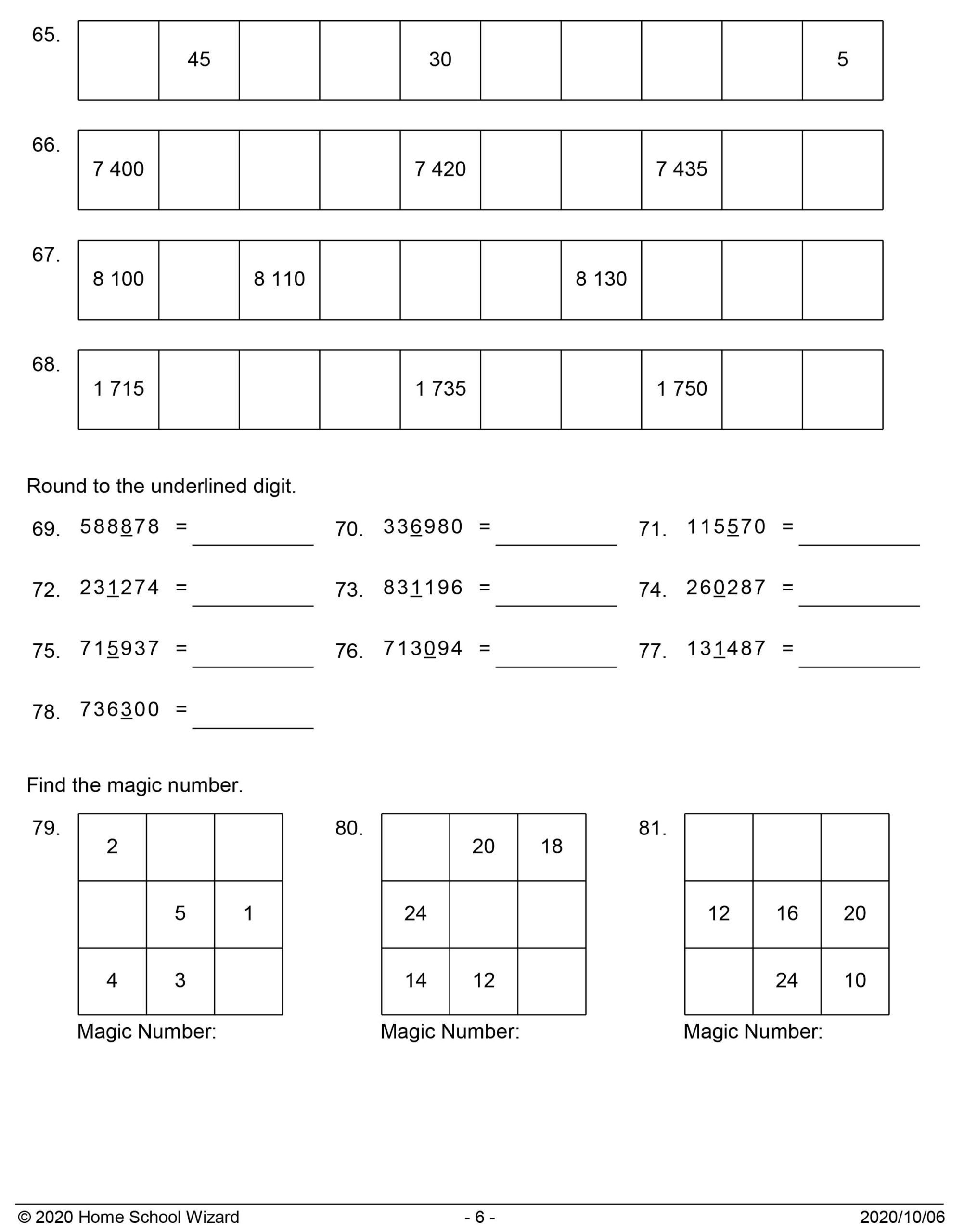GRADE 4 TERM 4 MATHEMATICS WORKSHEET 2 Teacha 