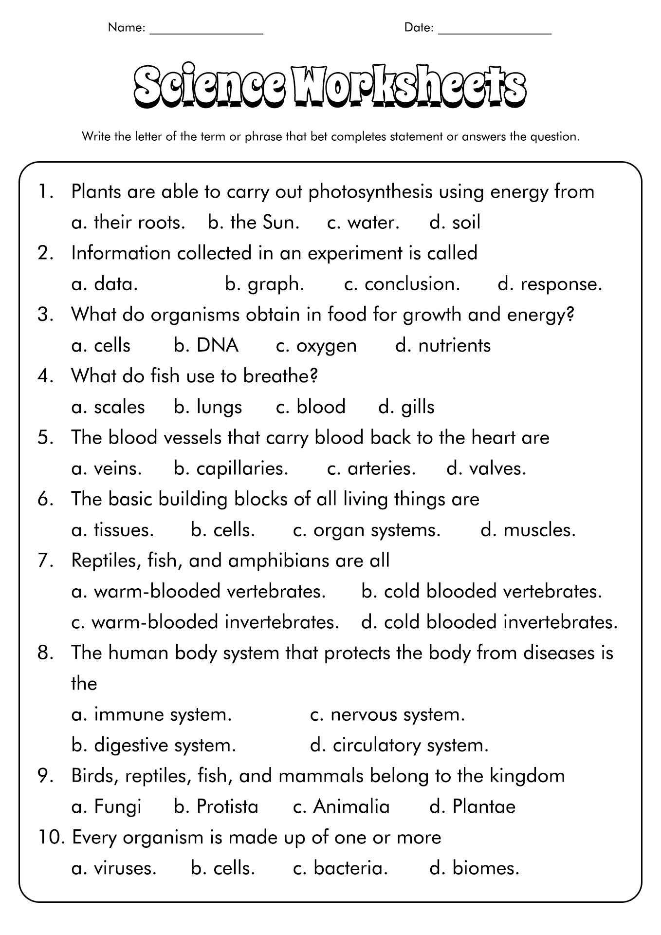 Grade 7 Vocabulary Worksheets Week 2 Lets Share Knowledge Worksheets Library