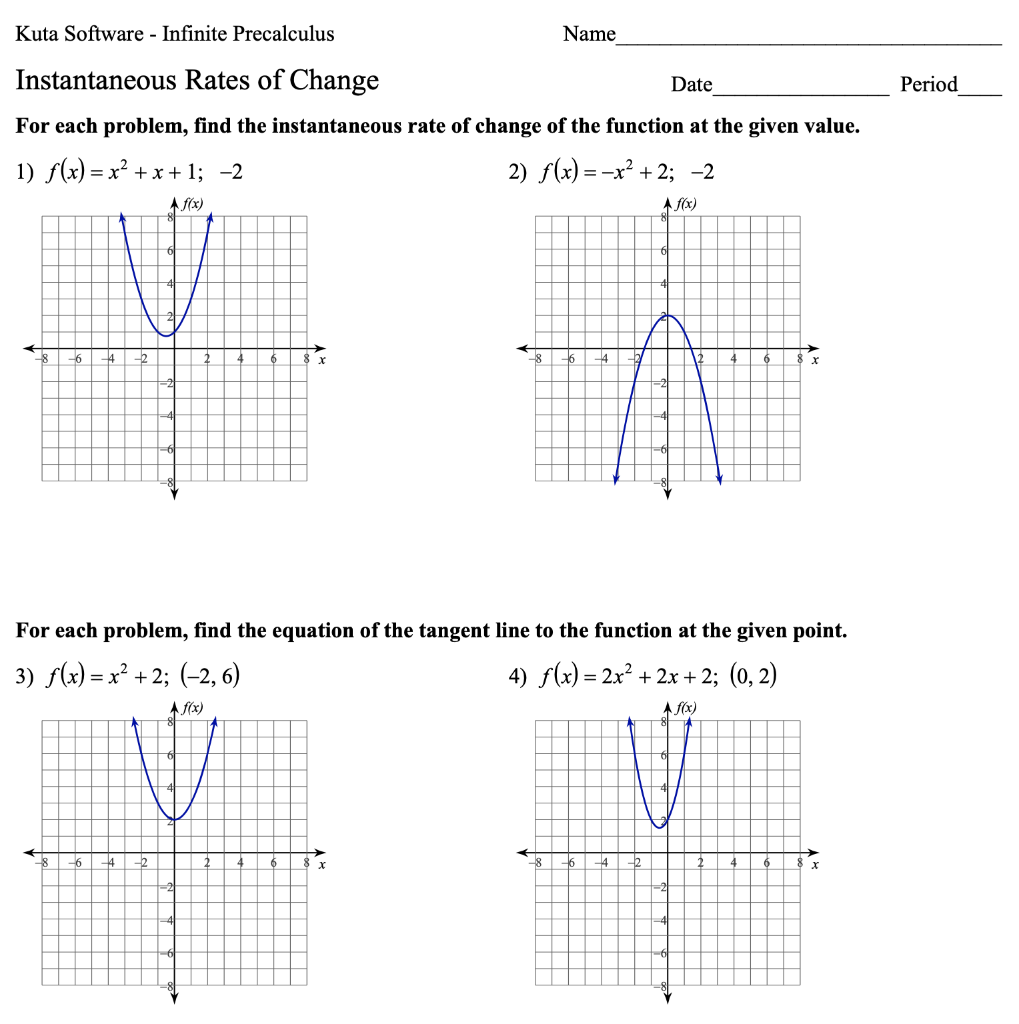 Free Math Worksheets Printable Kuta
